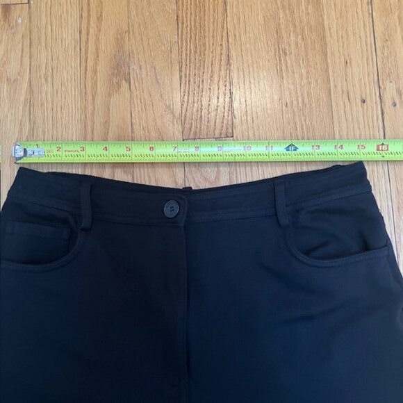 Halogen 5 pocket ponte flare pants size 12 in Black - Picture 7 of 10